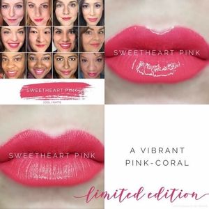 Sweetheart pink limited edition lipsense color